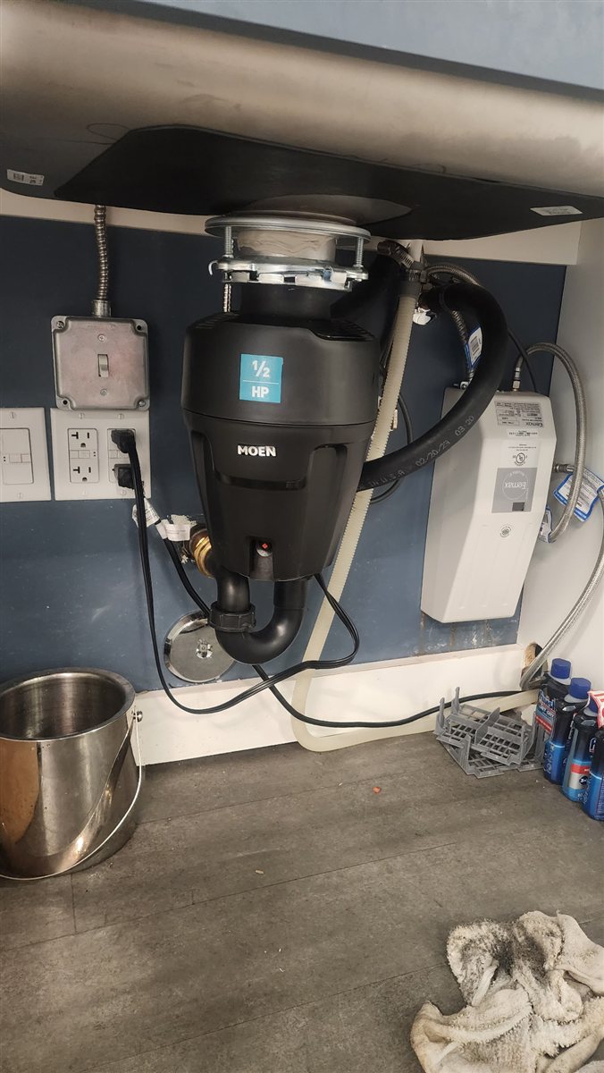 Garbage disposal replacement.